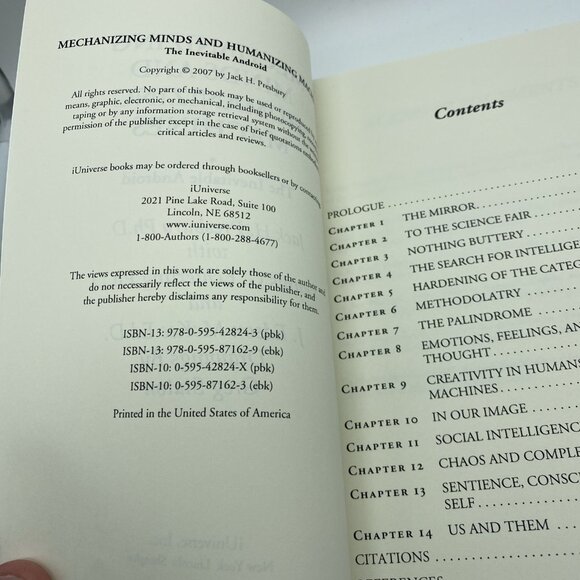 Mechanizing Minds and Humanizing Machines The Inevitable Android Jack H Presbury - Picture 14 of 16